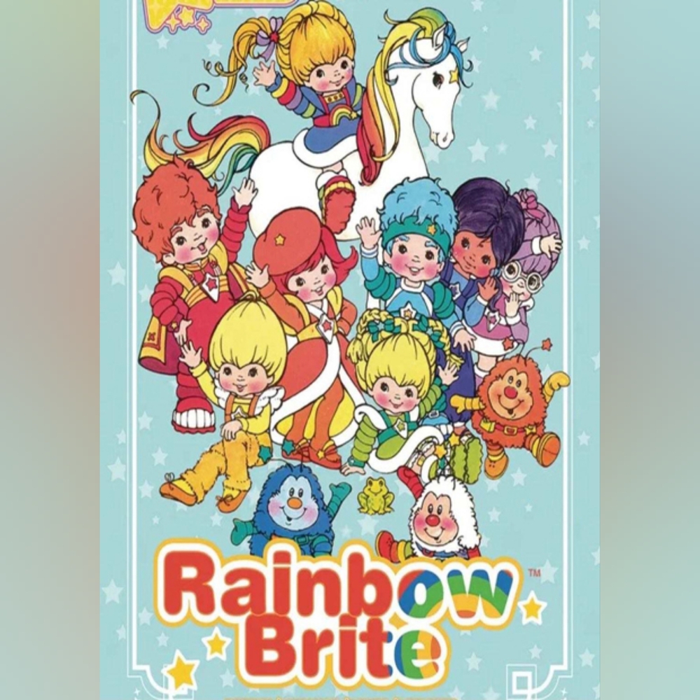 Rainbow Brite DIY 5D Full Round Drill Diamond Painting